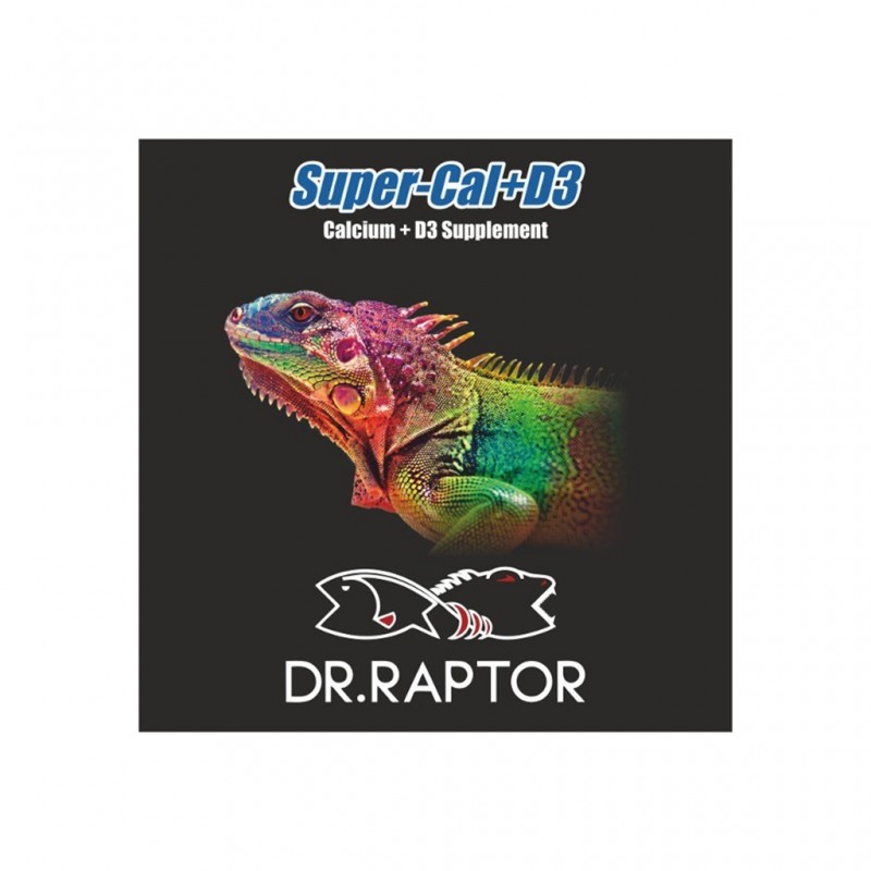 Dr.Raptor SuperCal+D3 - Integratore di Calcio+D3 100gr
